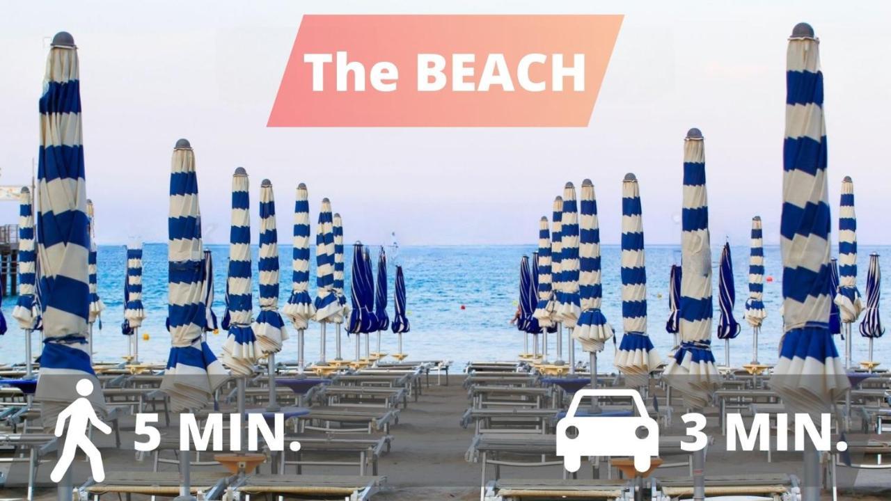 Vista Mare & 300Mt Da Spiaggia Con Freeparking E Ac Laigueglia Dış mekan fotoğraf
